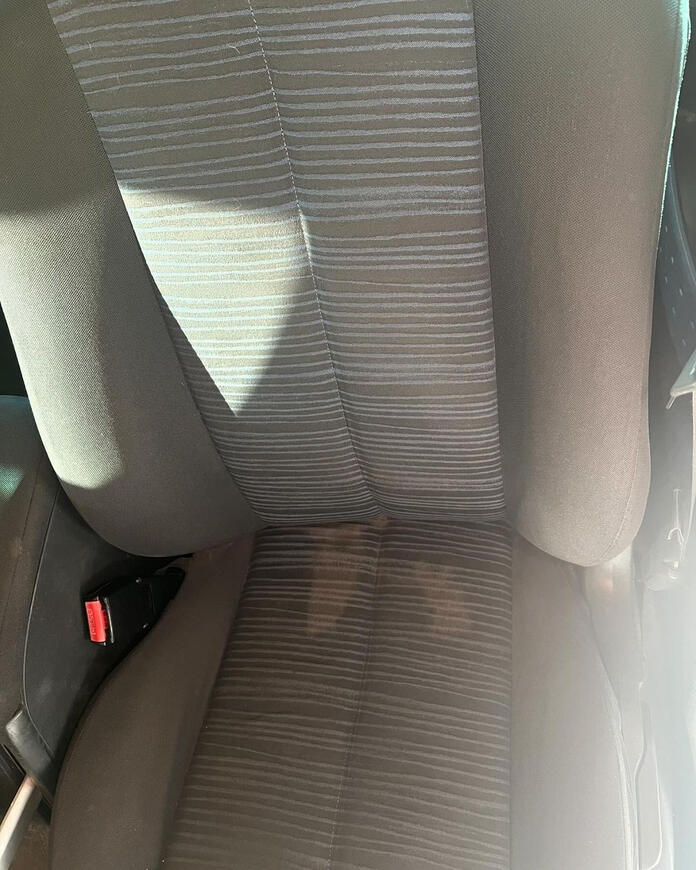 ČIŠTĚNÍ PŘEDNÍHO SEDADLA PŘED