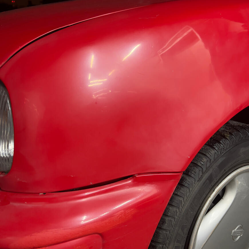 3 stupňové leštění PŘED